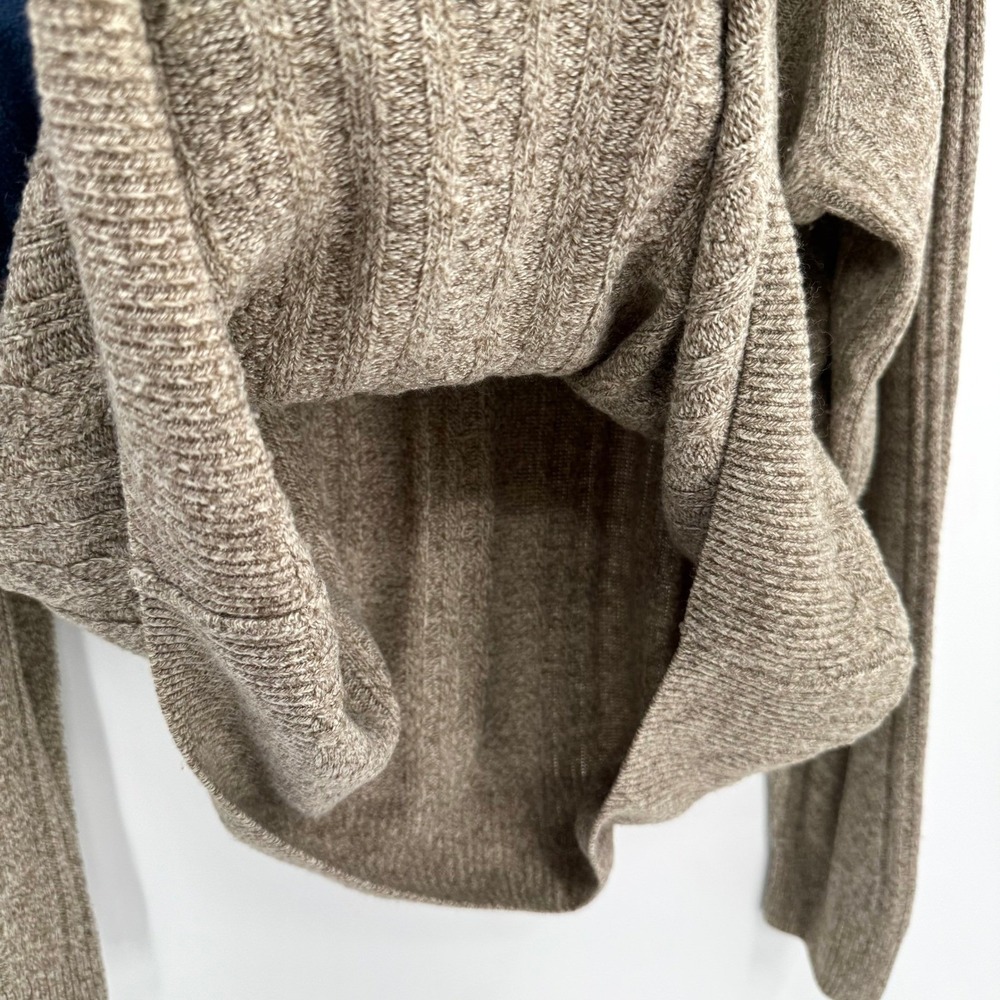 Geoffrey Beene Tan Lightweight Long Sleeve Cable Knit Sweater Men's XXL - Picture 5 of 11